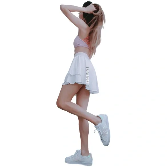 Lululemon Skirt with Pink Shorts and Waistline Strawberry Light - Picture 3 of 6